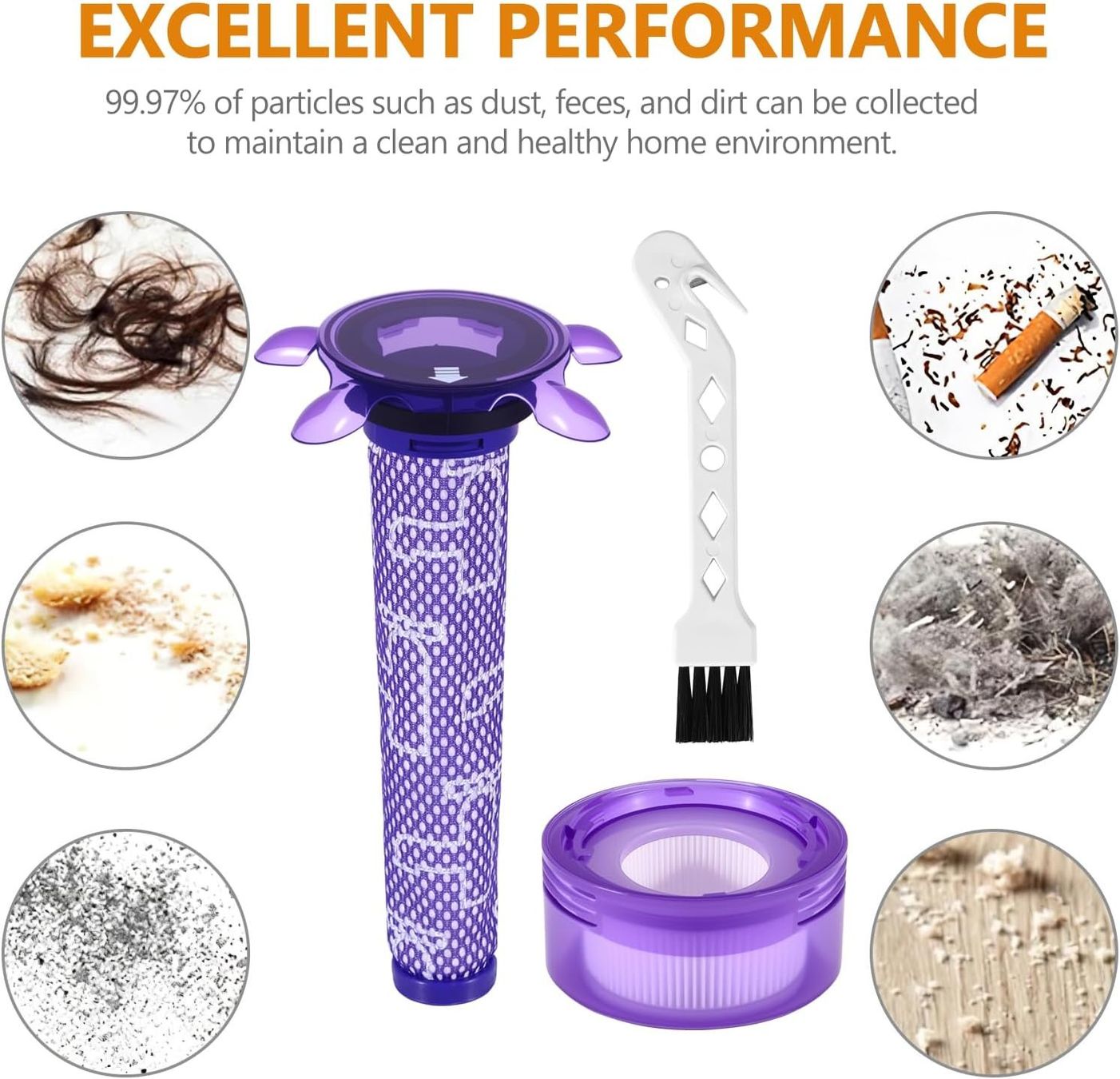 Dyson Sonstiges für Haushalt & Wohnen: Dyson V8 Filter Set 6x HEPA + Bürste – Neu und originalverpackt aus Suhr von SchnapperCH 3