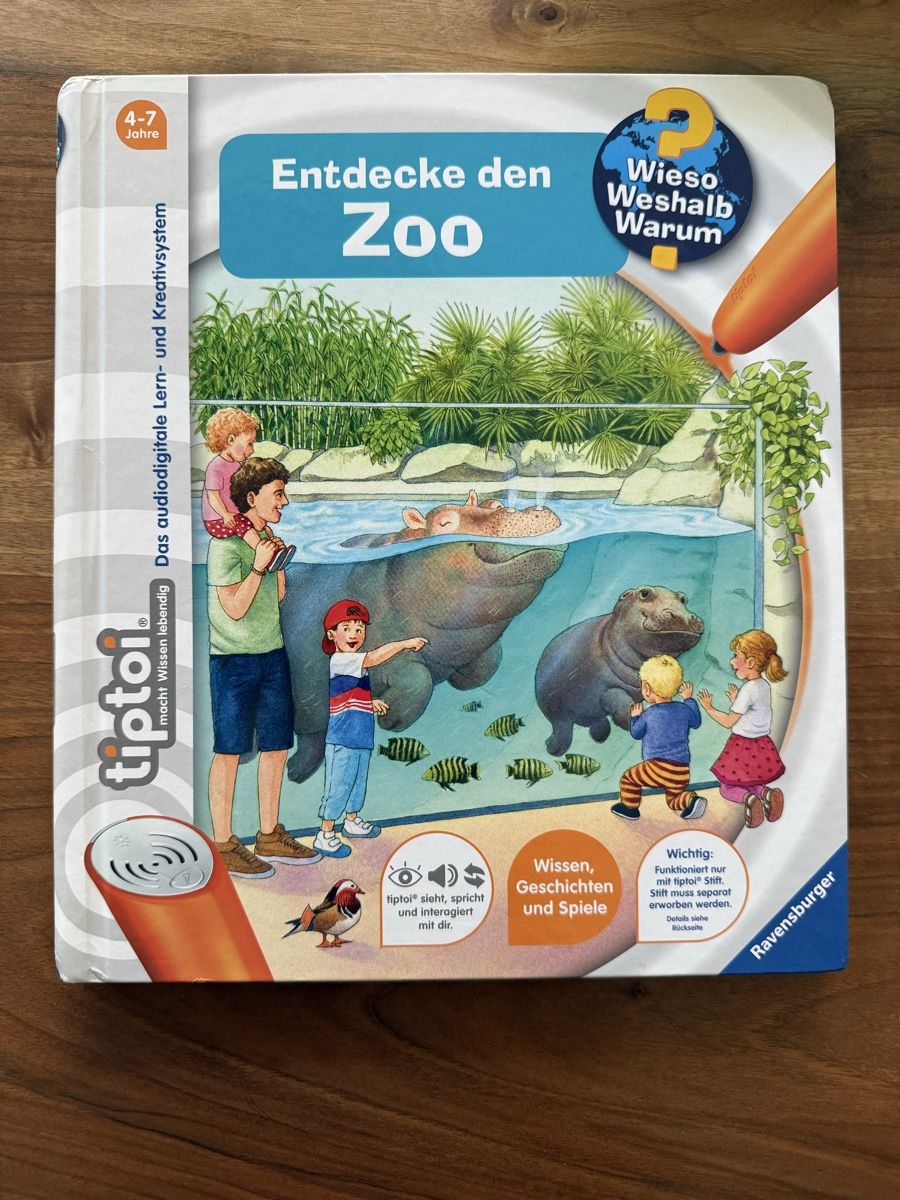 Bücher: Tiptoi Buch Entdecke den Zoo – Gebraucht aus St. Gallen von Red-Curry