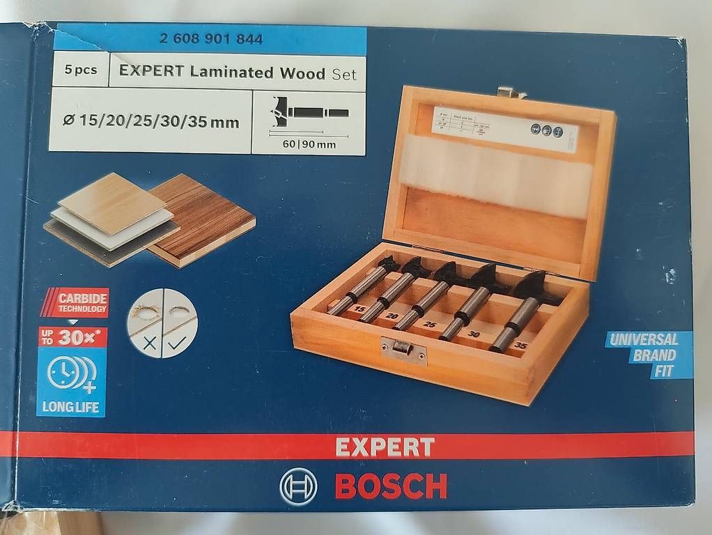 Bosch Tutti gli attrezzi: Bosch Professional 5tlg. Carbide Kunstbohrer Set – Nuovo e nell'imballaggio originale da St.Gallen venduto da becks0815 1