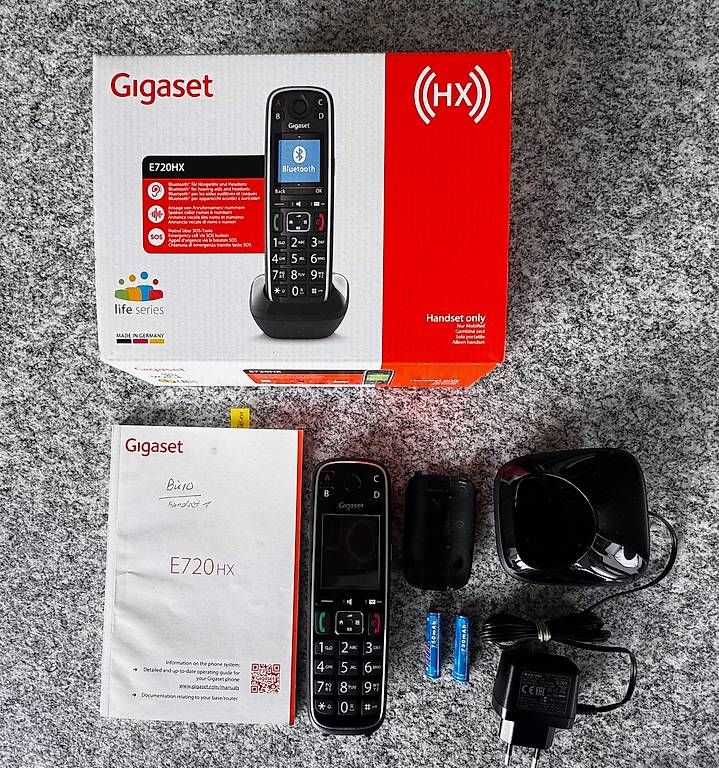 Telefoni: Vielseitiges Gigaset E720HX Handset – Usato da Binningen venduto da Waasamoo 1