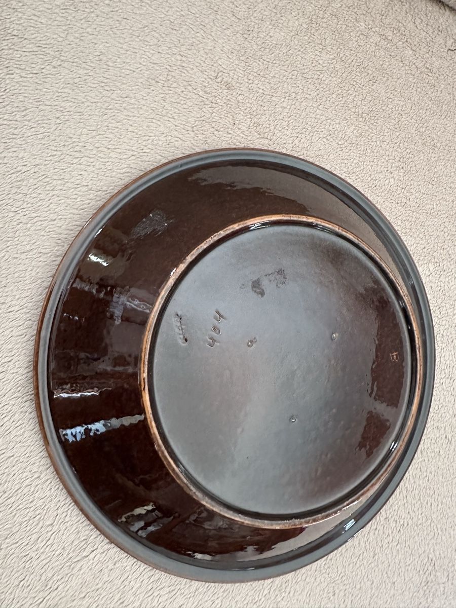 Piatti: Hans Schneider Keramikteller 32 cm – Usato da Herbriggen venduto da Sehrazade 8