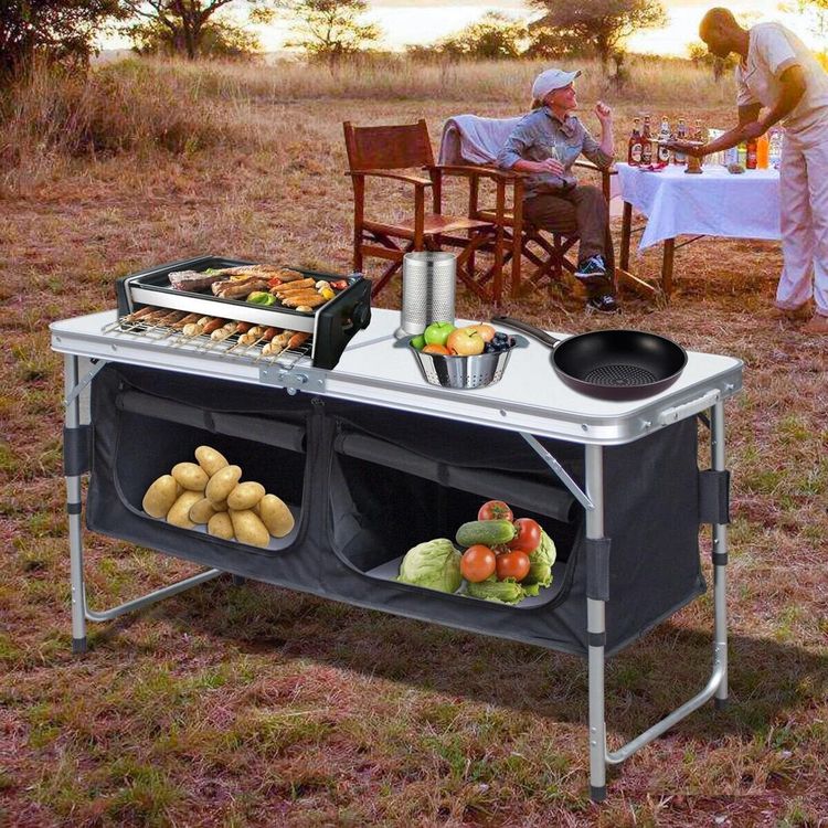 Kochen, Essen & Trinken: Campingküche faltbar Alu 2 Fächer Campi… – Neu und originalverpackt aus Schaffhausen von VendemosSchweiz 9