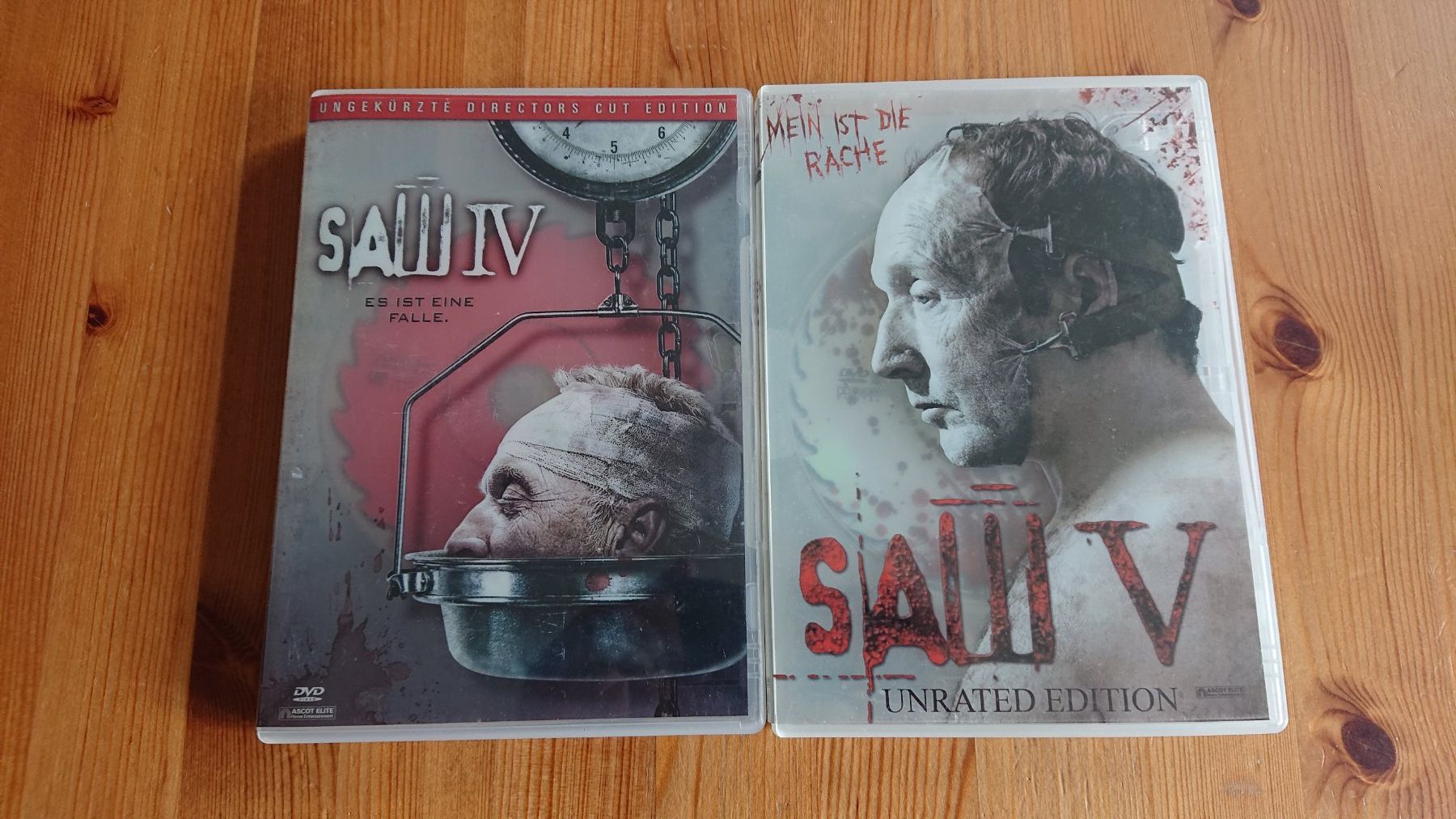 Alle DVDs: SAW 1 bis 7 auf DVD – Gebraucht aus Wilderswil von Exebub 3