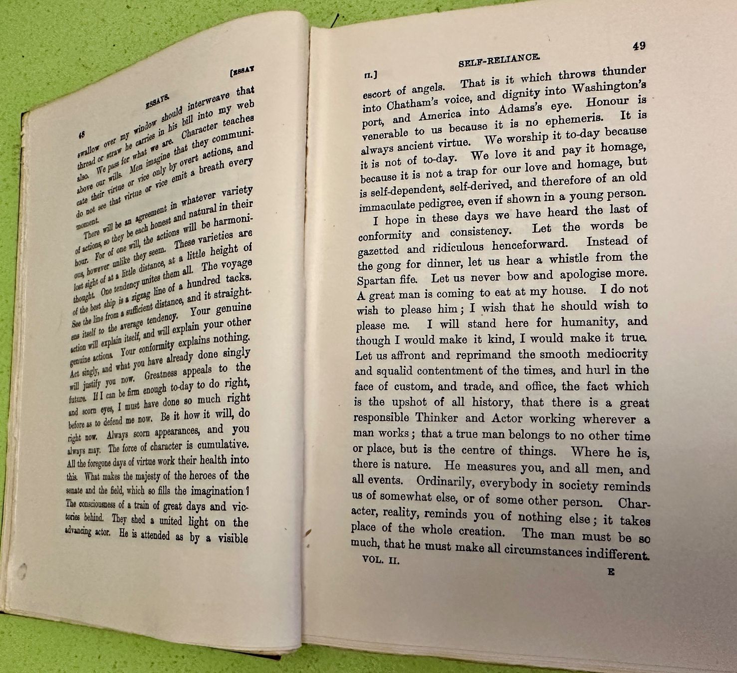 Libri: Ralph Waldo Emerson: Essays. 1929 – Usato da Zürich venduto da allp 5