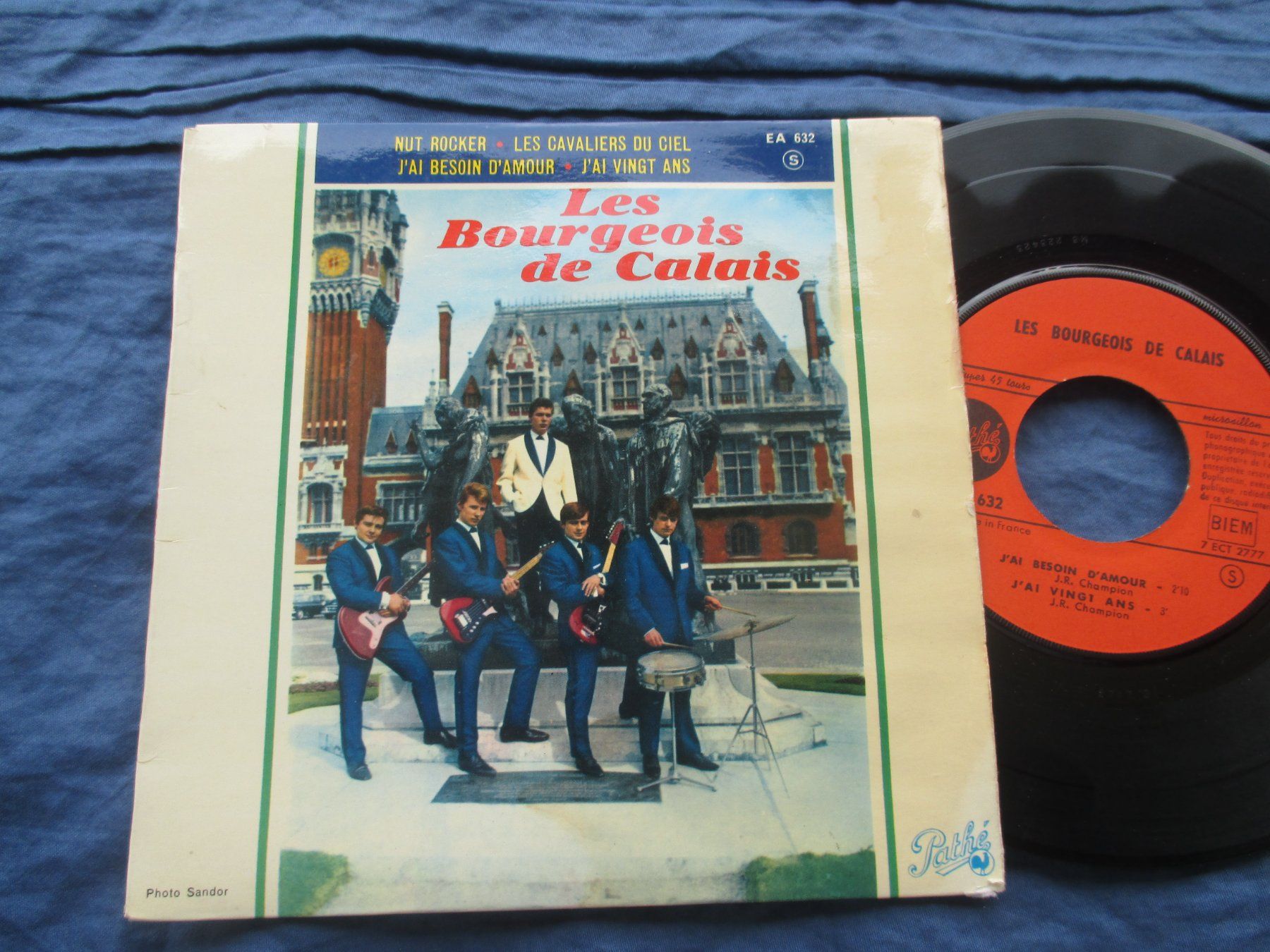 Vinyles: Les Bourgeois de Calais EP Nut rocker – D'occasion à Colombier NE par Nevenma