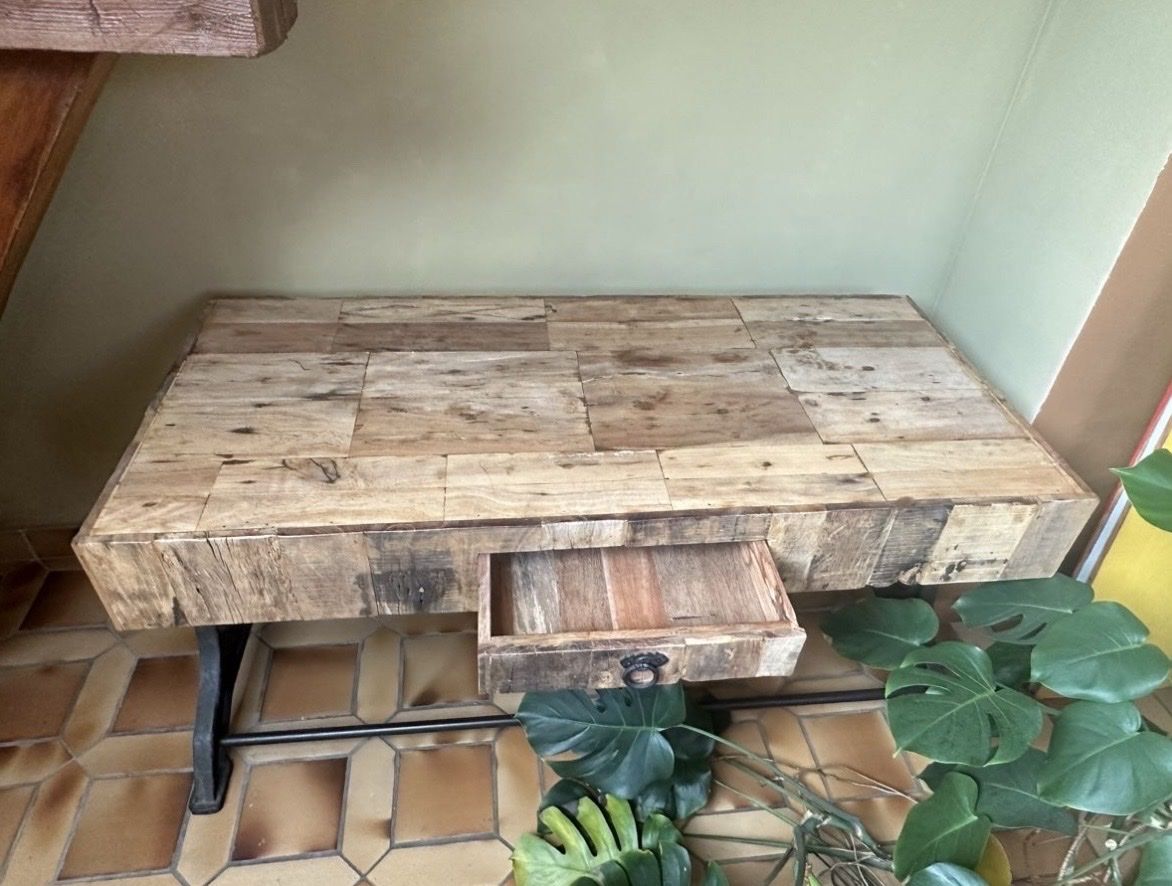 Tavoli: Industrial Table/ Desk, Unique Design! – Usato da Vevey venduto da ledidream 3