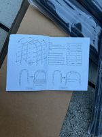 Rankbogen aus Metall schwarz neu und originalverpackt
