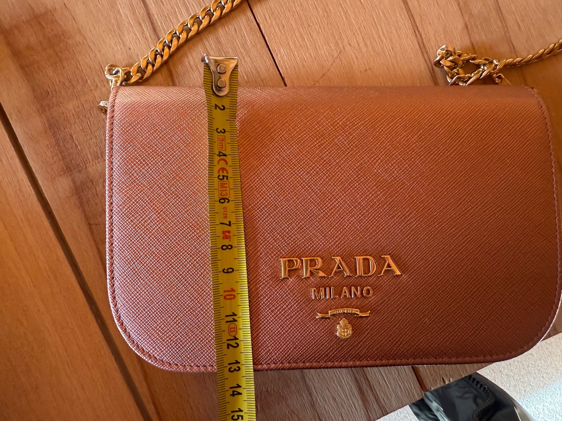 Prada Borse da donna: Elegante Prada Tasche in Roségold - Handtasche oder Clutch – Nuovo (secondo la descrizione) da Gstaad venduto da Kunst1996 1
