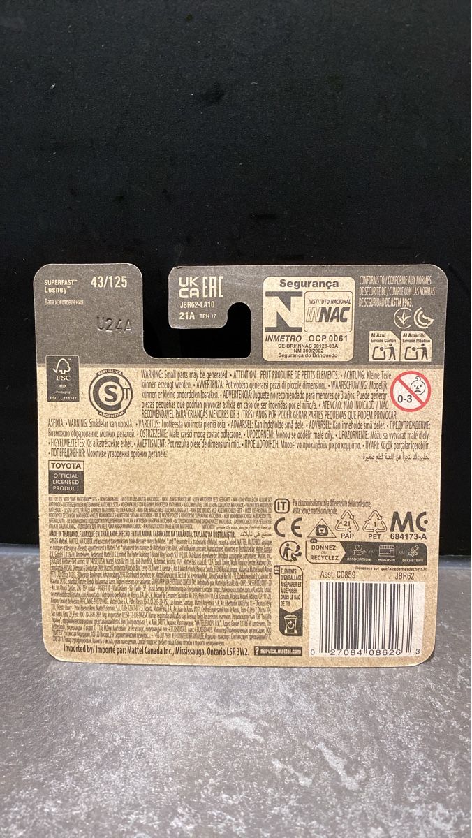 Matchbox Modellini d'auto: Matchbox 2023 Toyota GR Supra – Nuovo e nell'imballaggio originale da Berg TG venduto da dadukeschlufi 1