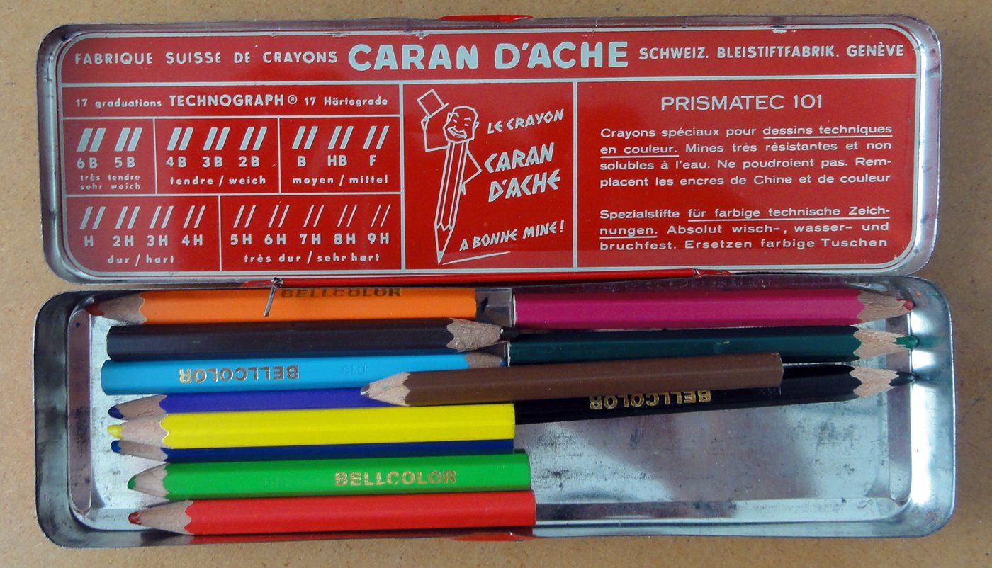 Behälter & Ähnliches: Caran Dache Bleistift Blechbox – Gebraucht aus Villmergen von Spidi6 2