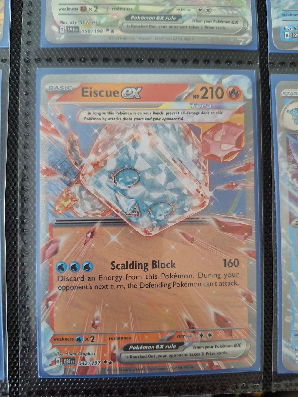 Pokémon Carte collezionabili: Eiscue ex – Usato da Altstätten SG venduto da GGsGameshop