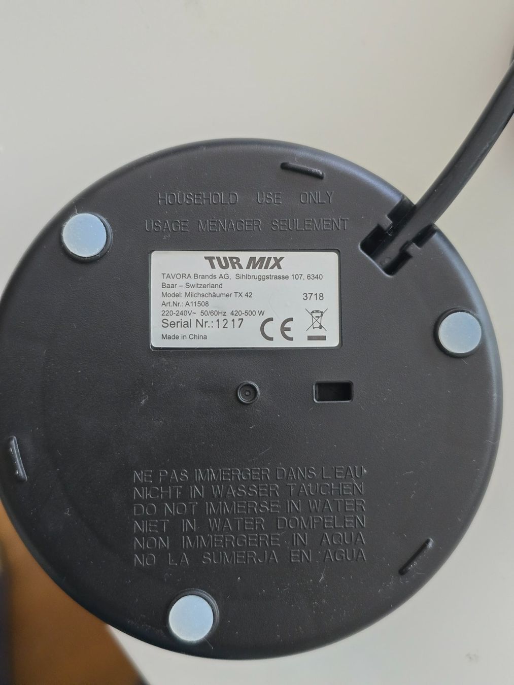 Küchengeräte: TurMix Milchschäumer - Neu+OVP – Neu und originalverpackt aus Reinach AG von softwareladen 5