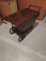 Serviertisch mit Rollen Holz gebraucht