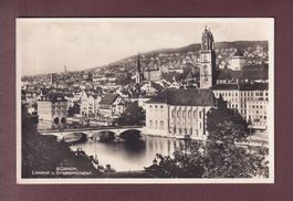 ZÜRICH - Limmat - Grossmünster // minim Eckbug //