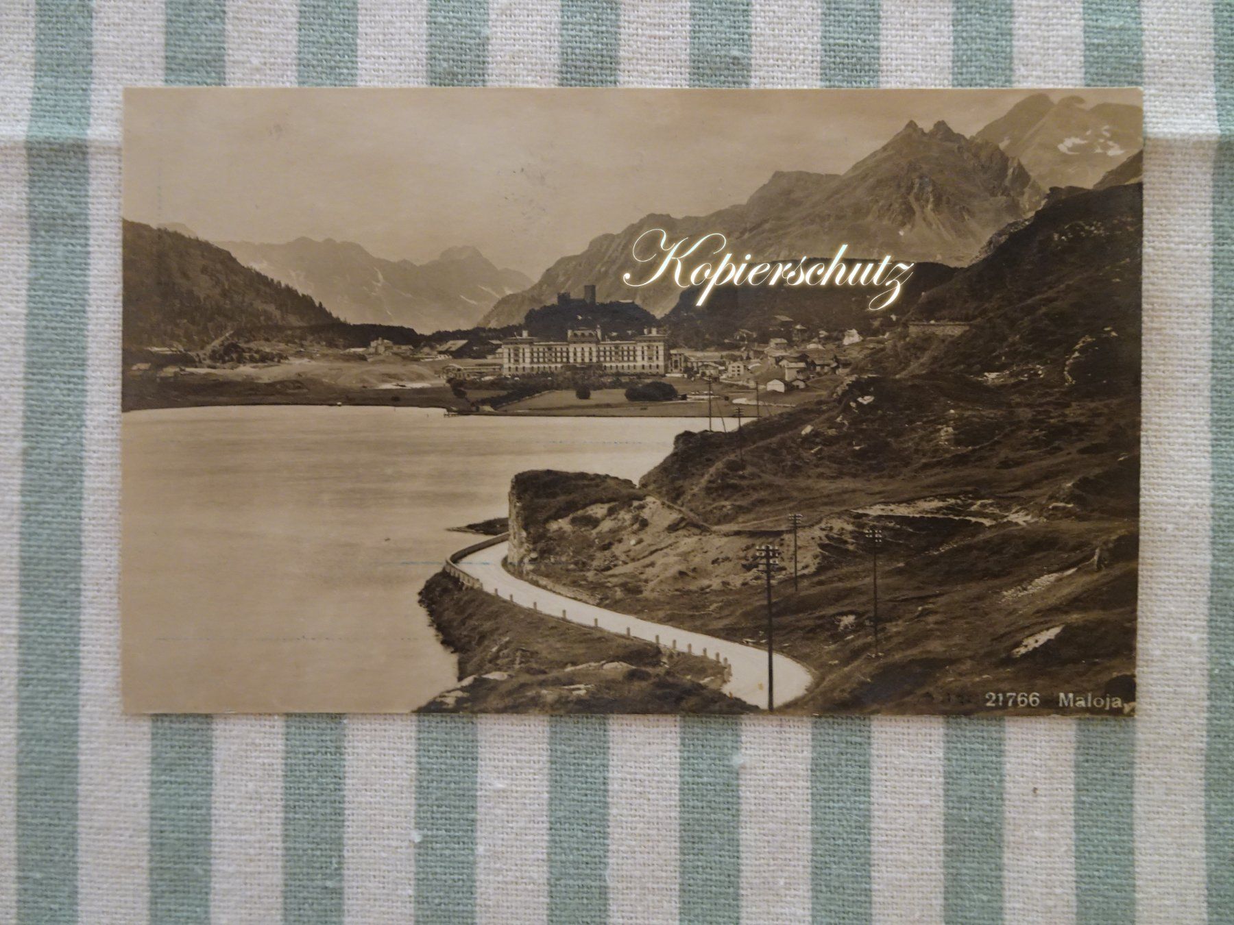 Cartoline postali: Ansichtskarte 1925 gestempelt Maloya Kursaal - M198 – Usato da Küssnacht am Rigi venduto da Kleinpreis-Shop