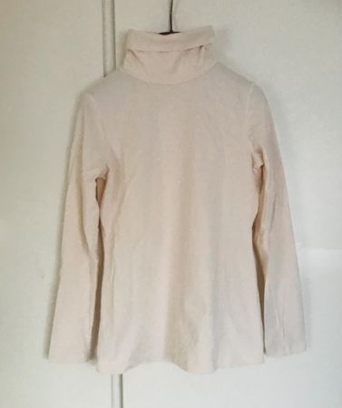 Heine Rollkragenpullover creme, Gr. 36