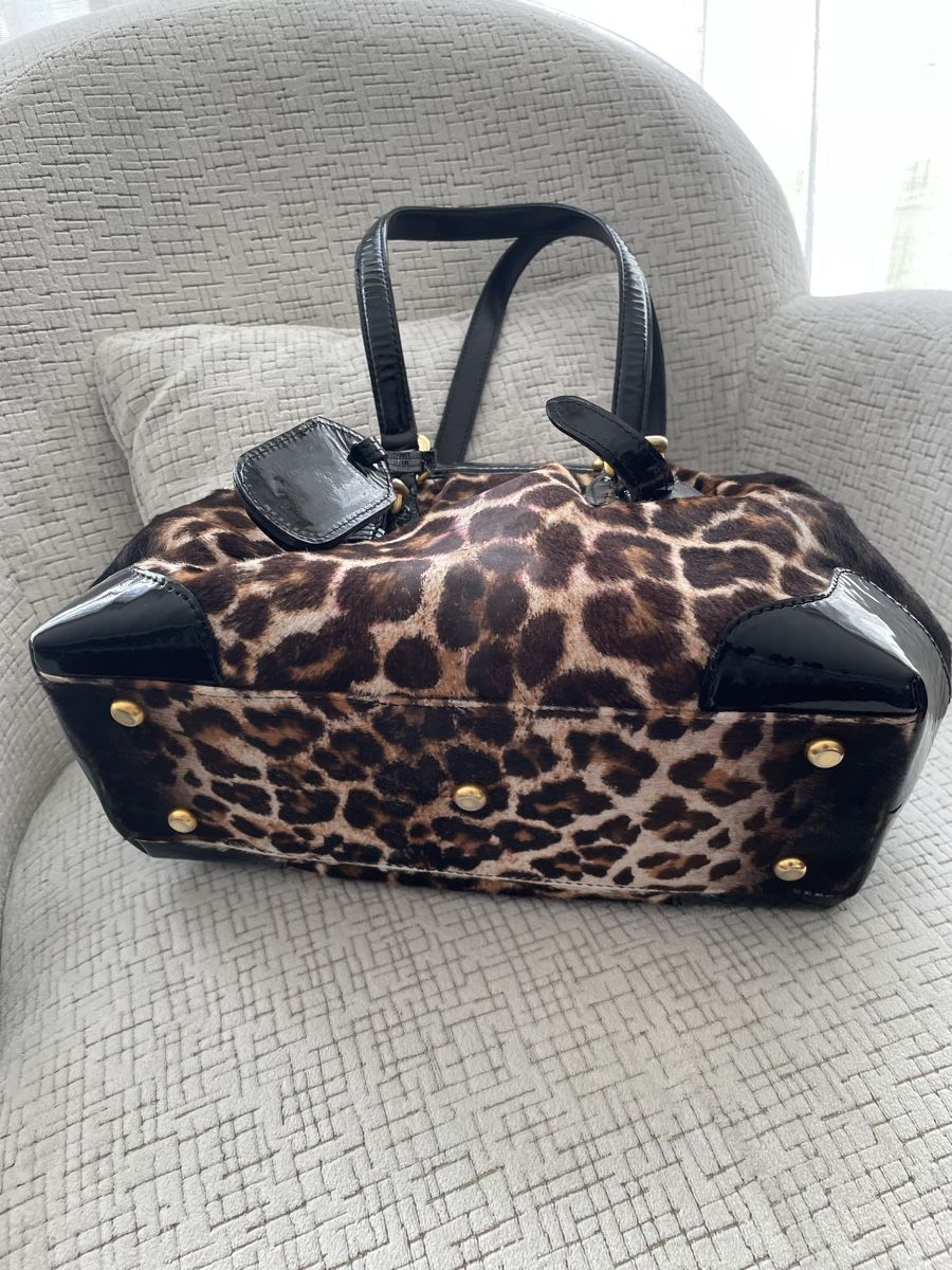 Borse da donna: Mauro Valponi sac leopard dorée  – Nuovo (secondo la descrizione) da Genève venduto da iry_67wr 2