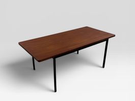 Teak Sofatisch Florence Knoll 50er