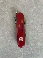 Taschenmesser rot Caravaning Suisse guter Zustand