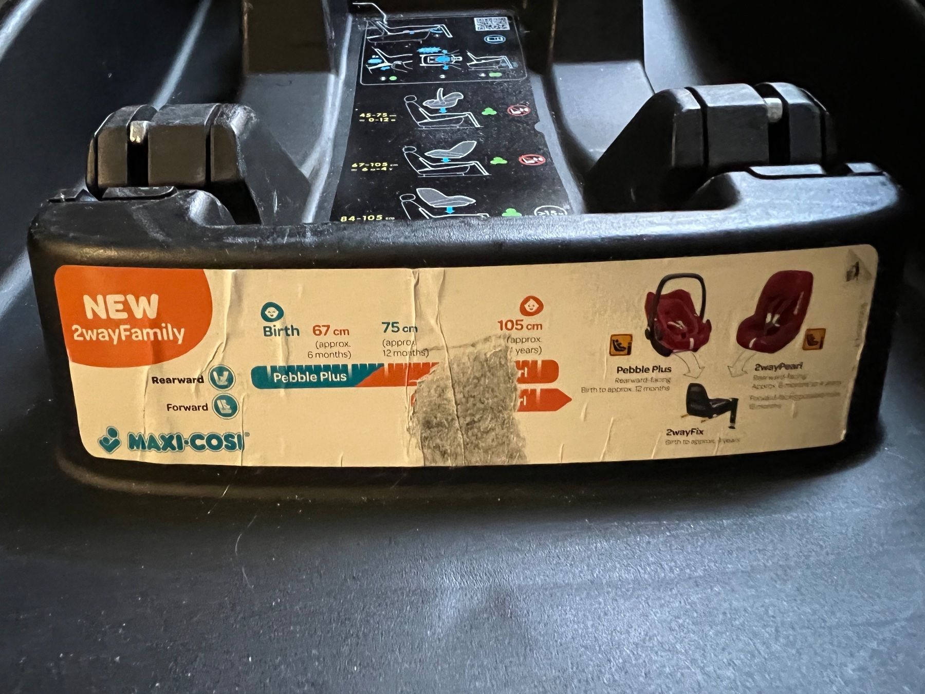 Maxi-Cosi Seggiolini per auto: Maxi Cosi 2way - Sitz inkl. Isofix-Base – Usato da Reichenburg venduto da Sternschnuppa 3