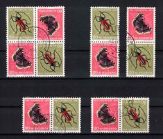 1953 PJ Alle Kombinationen aus Bogen ʘ, Kat.460.-