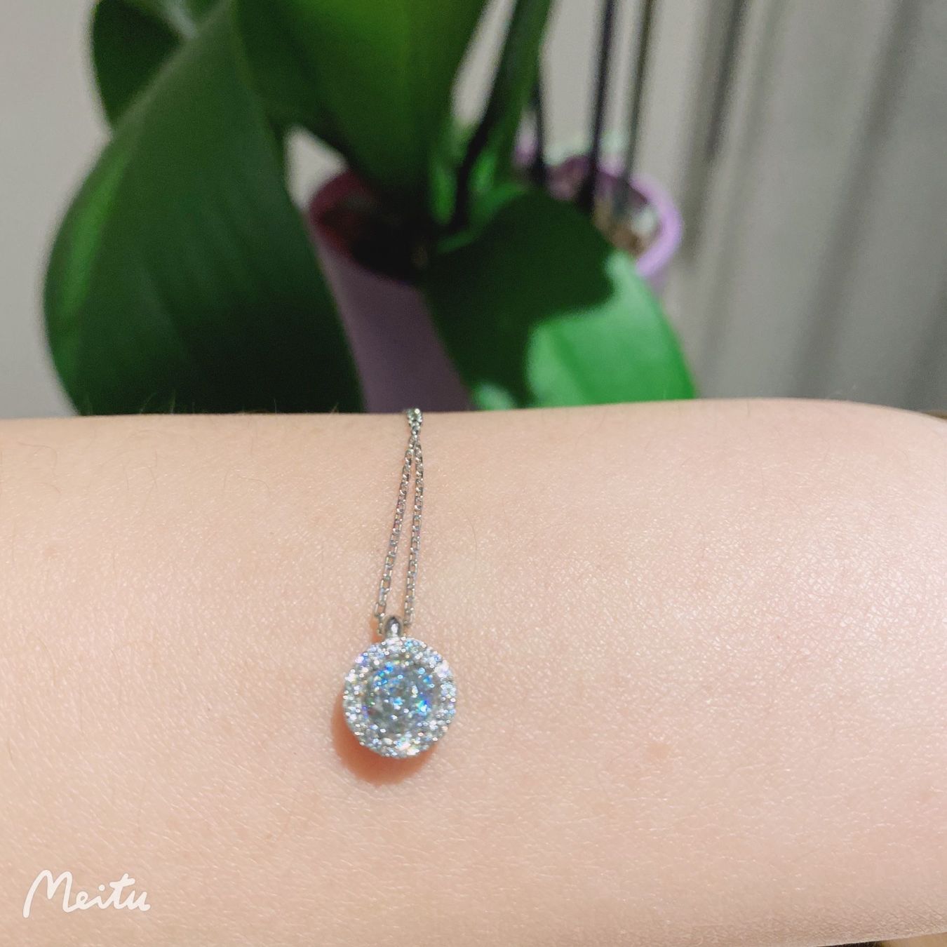 Ketten: Necklace solitaire silver zirconia – Neu und originalverpackt aus Luzern von Sommer_26 3