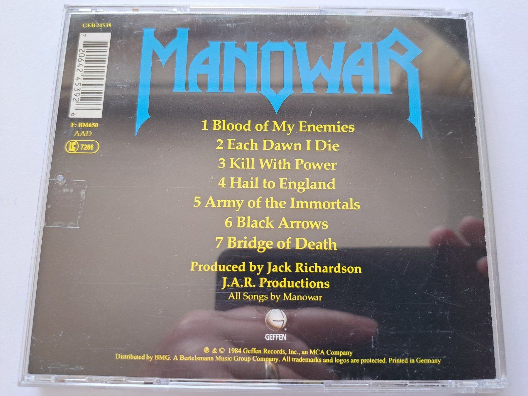 CD: Cd Manowar - Hail to England  – Usato da Pully venduto da bro_n52j 1