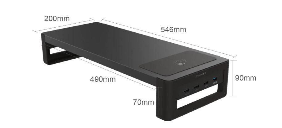 Docking station: Monitor Stand USB3.0 Wireless Charging – Nuovo e nell'imballaggio originale da Unterägeri venduto da RmOnline 7