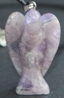 Halskette R-202 – Engel – Amethyst – ca. 3,8 cm