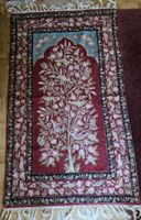 Vintage Kaschmirischer handbestickter Wandteppich