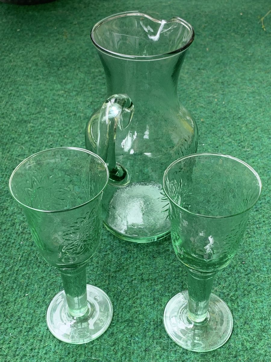 Caraffe: Karaffe mit 2 Gläser – Usato da Wangen b. Olten venduto da Finolino28
