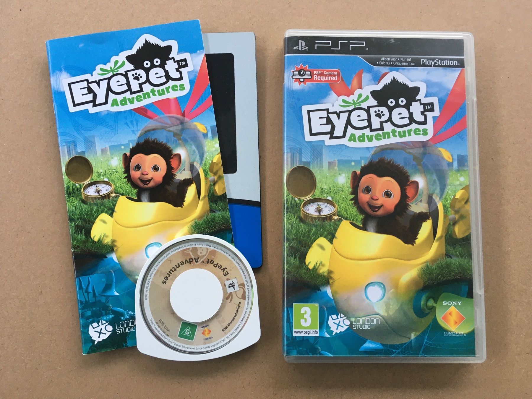 Giochi: EYEPET ADVENTURES für PSP – Usato da St.Gallen venduto da MedienJoe