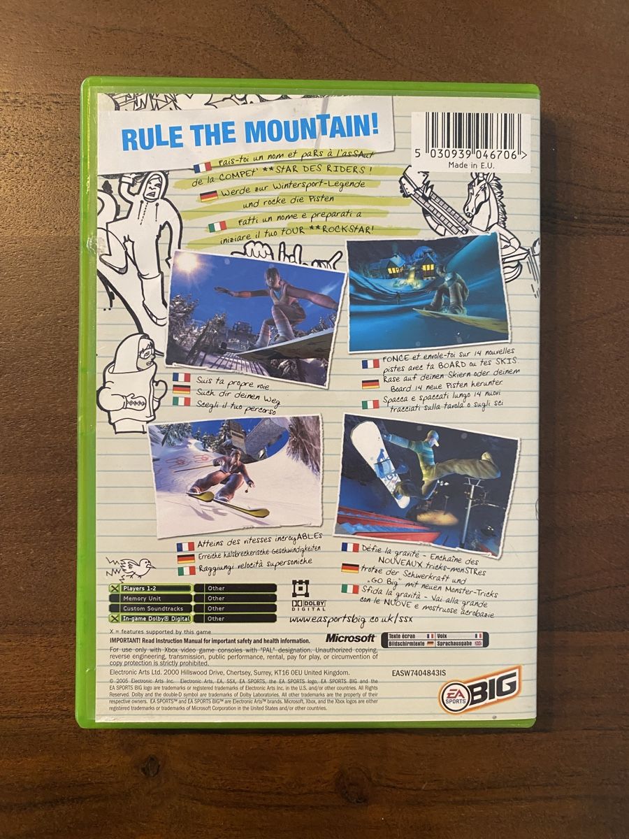 Microsoft Giochi: SSX On Tour für Xbox – Usato da Thunstetten venduto da Virus_33 2