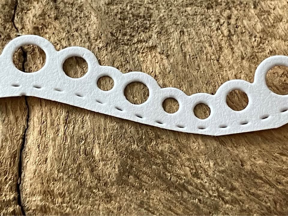 Sciablone: Neues Stanzschablonen-Set 3 Bordüren – Nuovo e nell'imballaggio originale da Effretikon venduto da wenuss 4