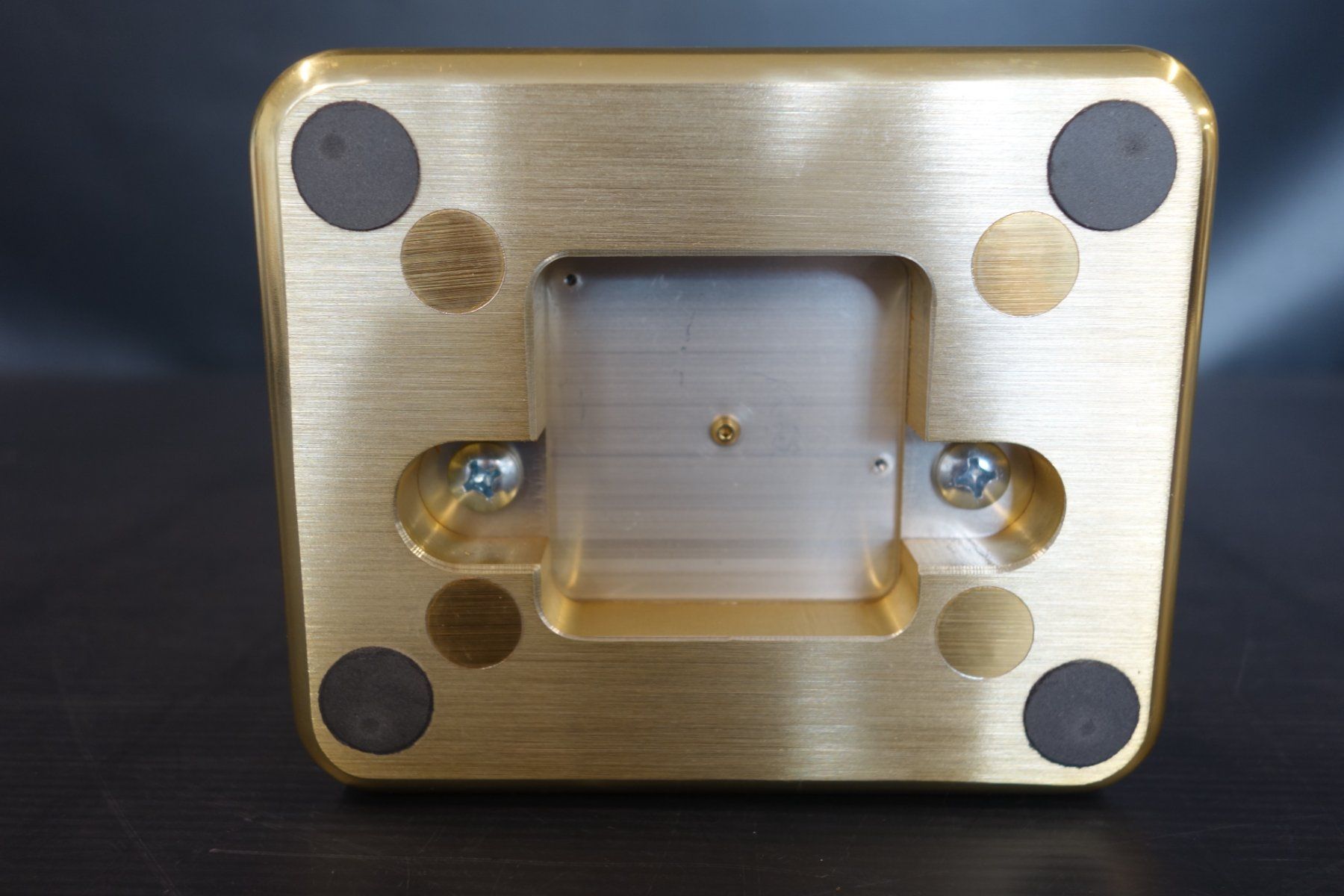 Stand- & Wanduhren: Tischuhr Messing Glas AMS Quartz – Gebraucht aus Basel von bk_brockibasel 6