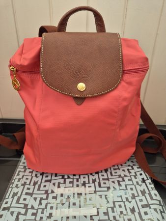 NEUER Longchamp Le Pliage Rucksack pink/grapefruit
