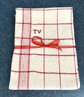 🟢 3x linge ancien monogramme Set antiker Geschirrtücher NEU