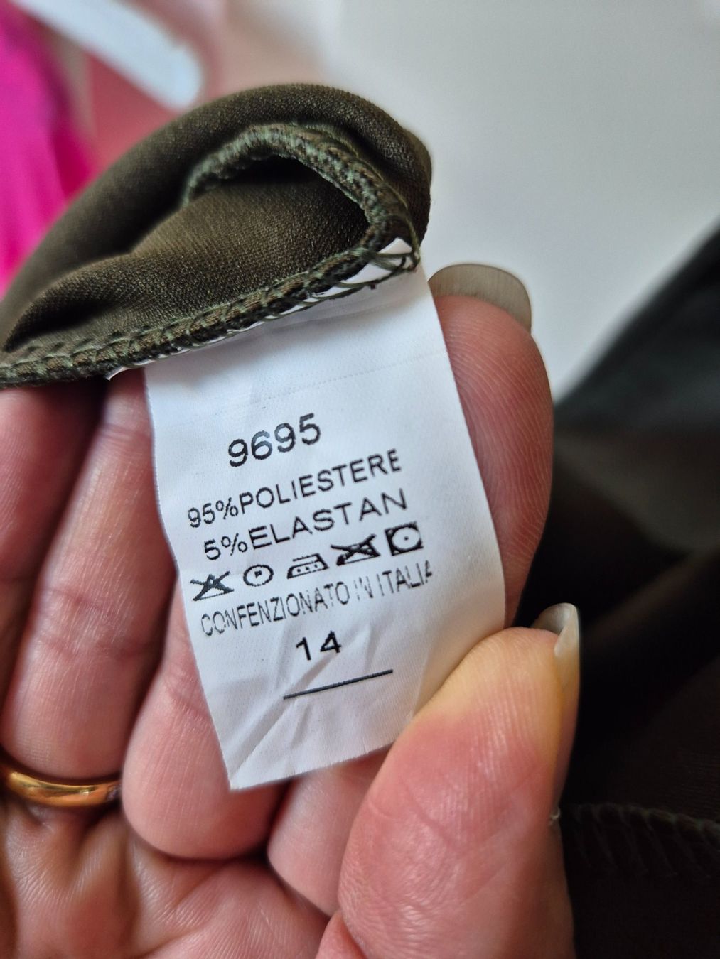 Giacche: Sa'Sa Veloursleder Jacke Gr. M Khaki – Usato da Oberbuchsiten venduto da Wilandra 4