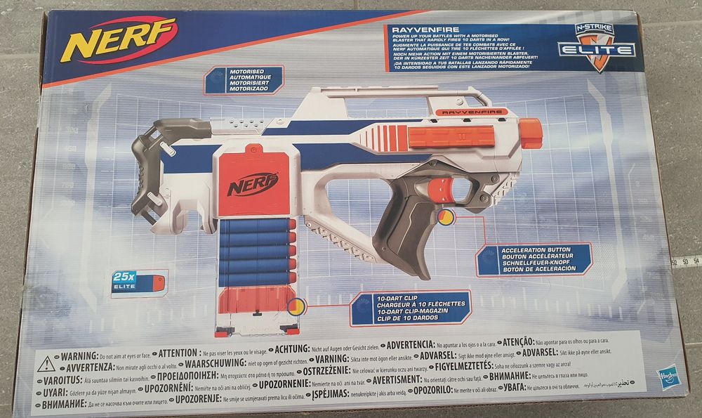 Nerf elite hot sale rayvenfire