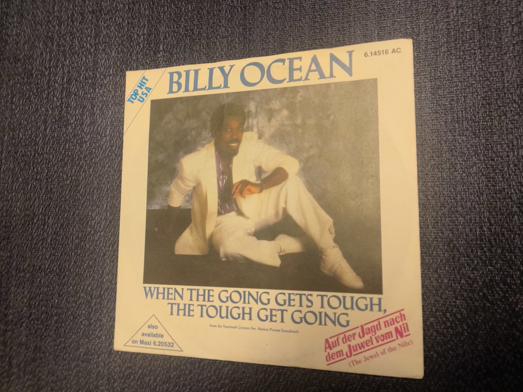 Dischi in vinile: VINYL Single: Billy Ocean - when the going gets tough – Usato da Allschwil venduto da marketingprojects 3