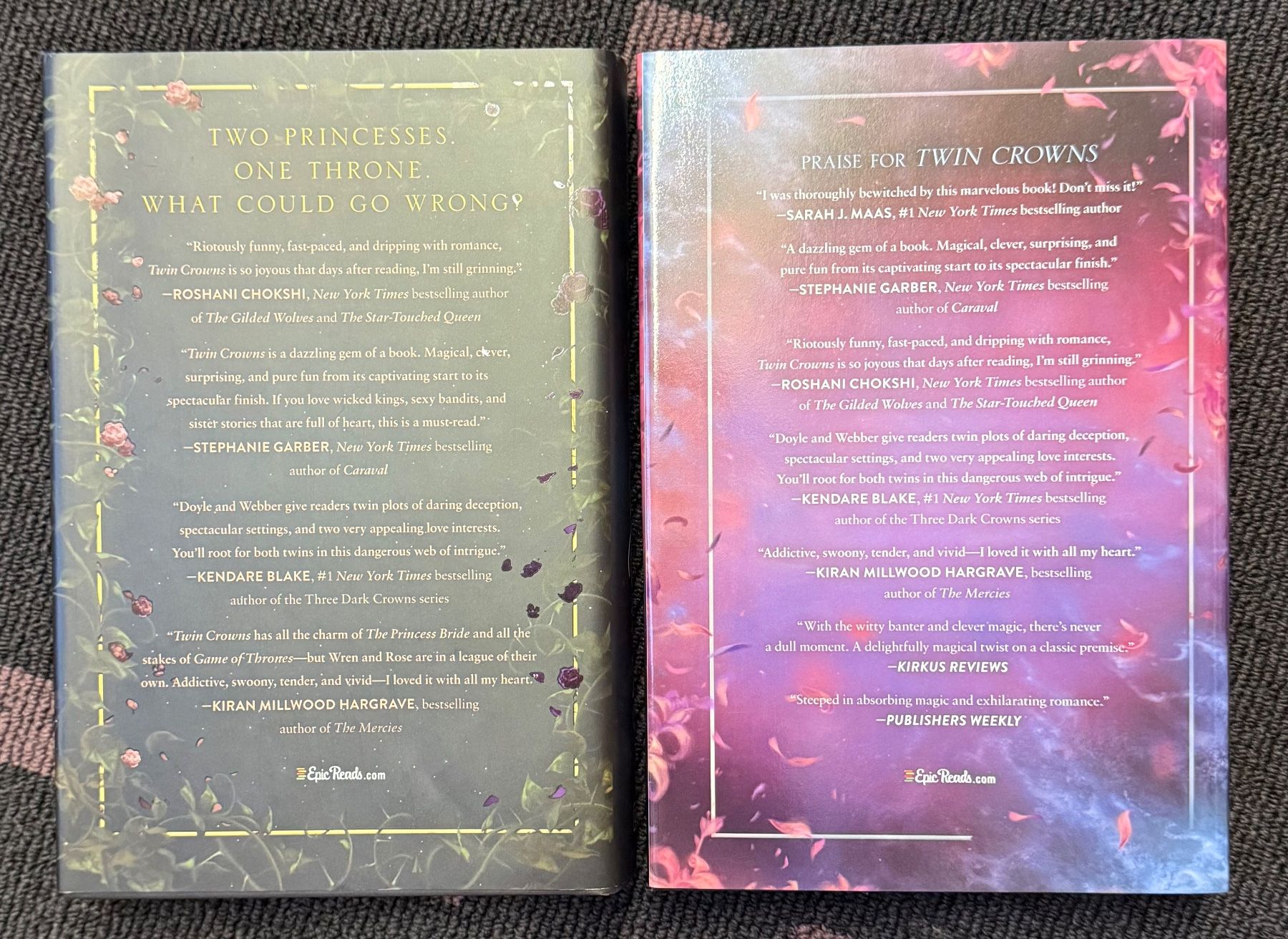 Libri: Twin Crowns & Cursed Crowns, Catherine Doyle, LitJoy Edition – Nuovo (secondo la descrizione) da Eichberg venduto da Lolapop18 2