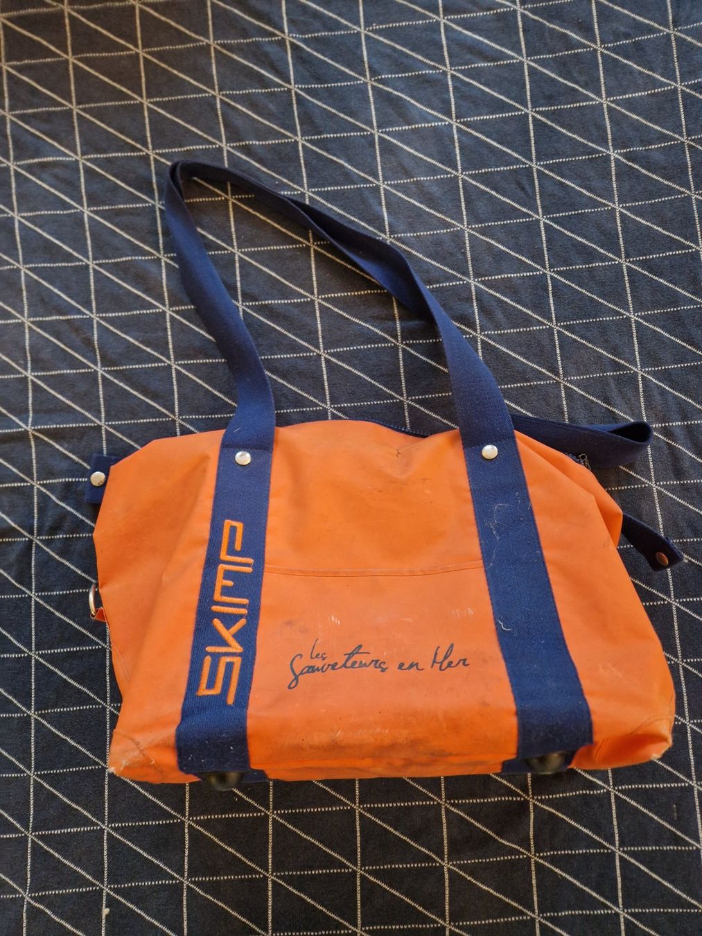 Sacs: Skimp Tasche orange/blau – D'occasion à MUEHLAU par ibo_5c7d