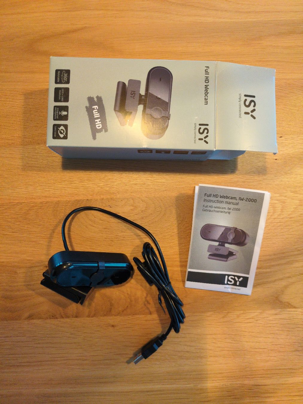 Webcams: ISY Webcam Full HD W-2000  – Neuf (Voir description) à Dübendorf par bluenile80
