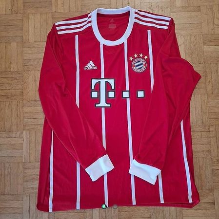 FC Bayern München Heimtrikot longsleeve 17/18 in Grösse XL