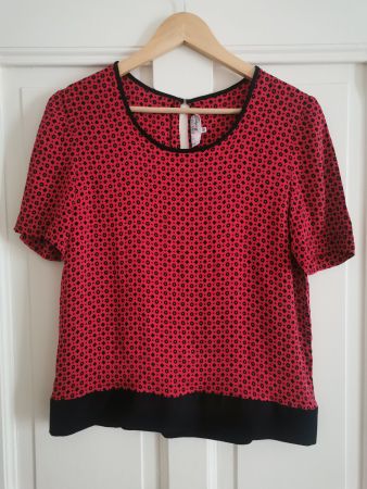 Shirt/ Bluse aus Seide Nina Ricci Boutique Paris Gr. S / M