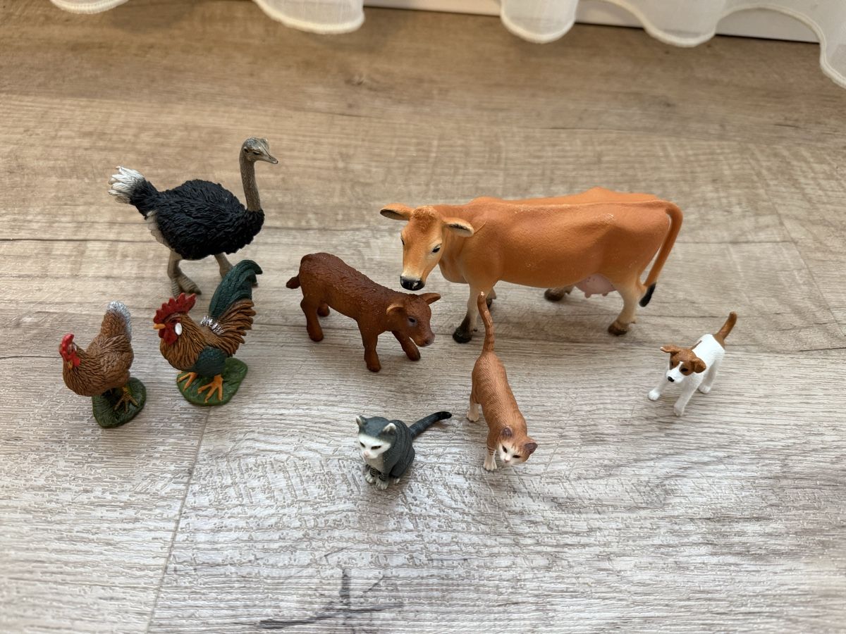 Schleich Giocattoli: 8 Schleich Bauernhoftiere – Usato da Wädenswil venduto da Ifthekelt 1