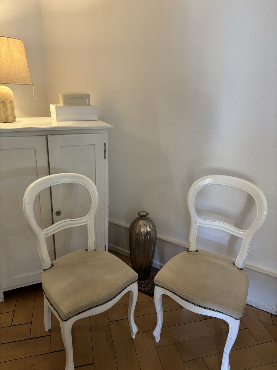Chaises: 4 Vintage Holzstühle – D'occasion à Bern par Charlot19