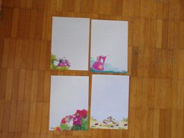 Diddl Blätter  ALT  4 Stück     Set C15