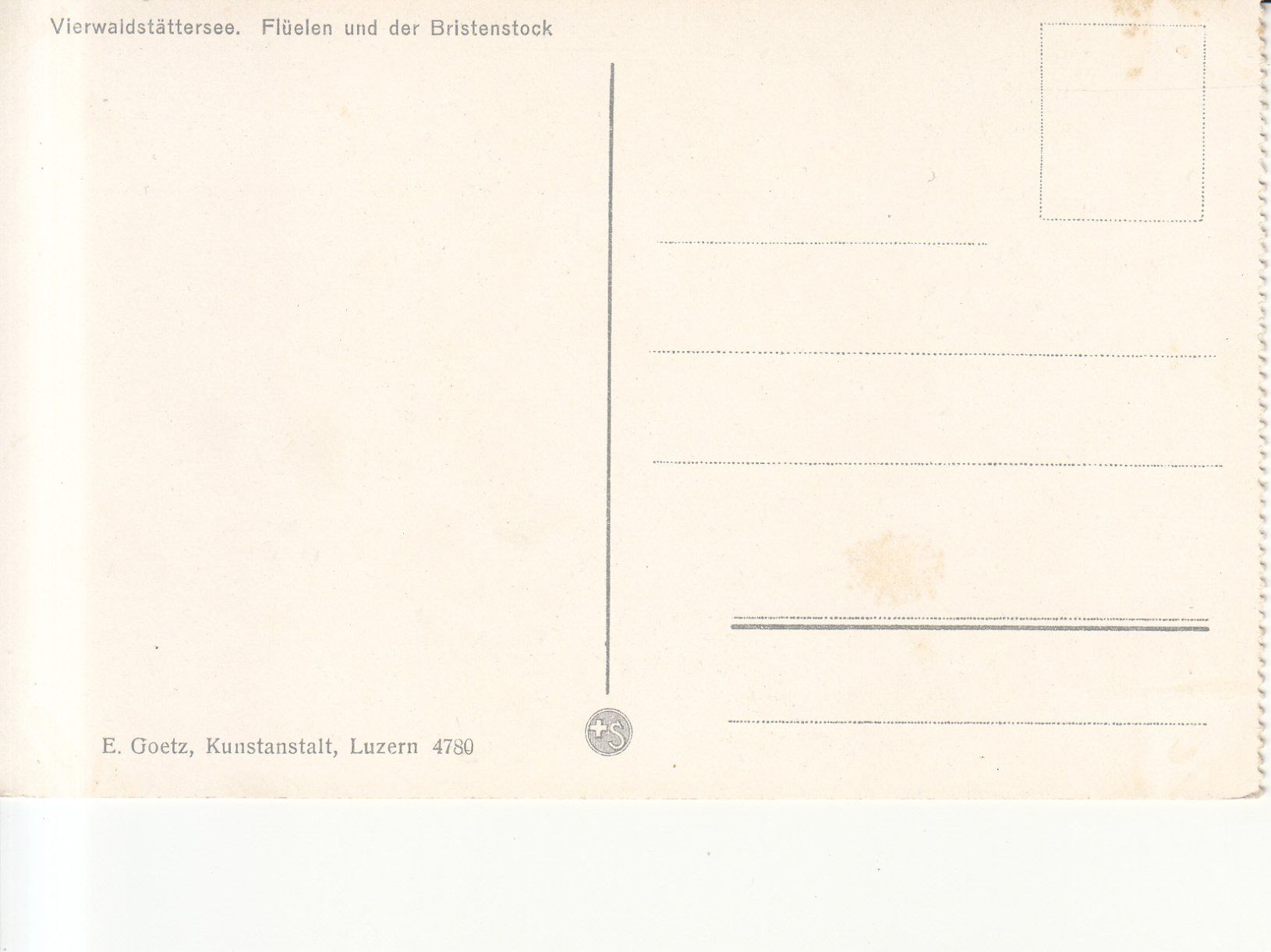 Cartoline postali: Flüelen ca. 1920 – Usato da Bürglen TG venduto da StampGraf 1
