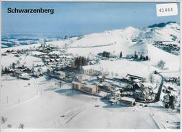Flugaufnahme Schwarzenberg im Winter